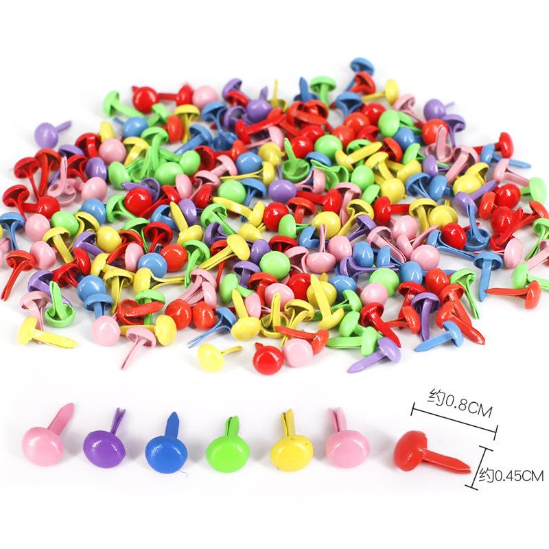 Embellish Craft - 100pcs/Bag New Mix Pattern Round Metal