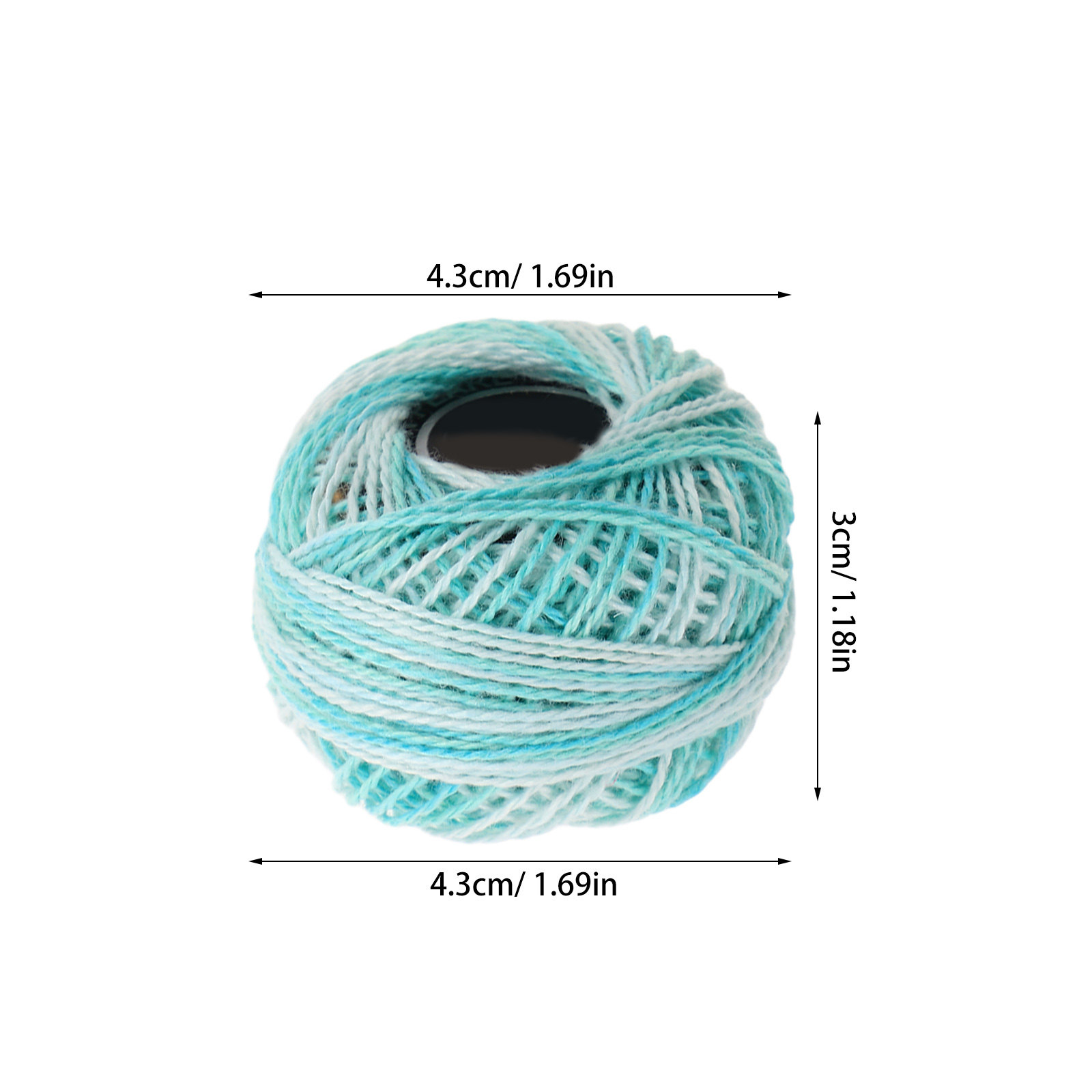 12Pcs Colorful Cotton Embroide - Embroidery Craft ulasan dan harga