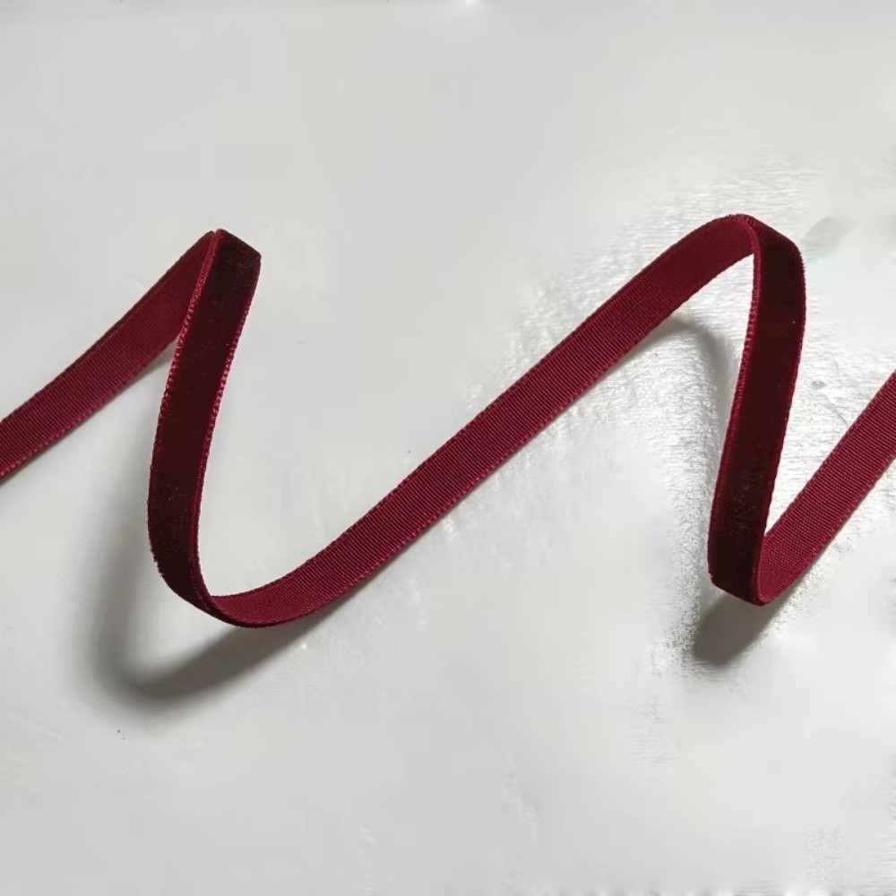 5 Yards/Roll Velvet Ribbon DIY - Velvet Ribbon Roll ulasan dan harga